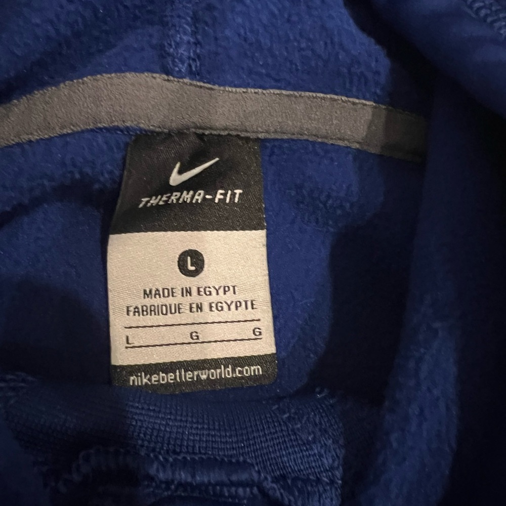 Chicago Cubs Nike Therma-Fit Blue Hoodie ‘Make Someday Today’, Mens Large - Picture 3 of 6